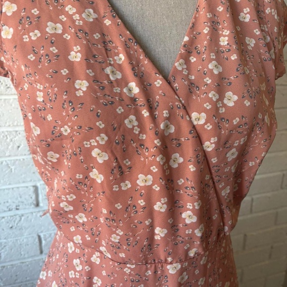 Orange floral Altard state dress - Picture 2 of 3